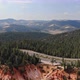 Panorama on Zion Canyon National Park, Utah, United States