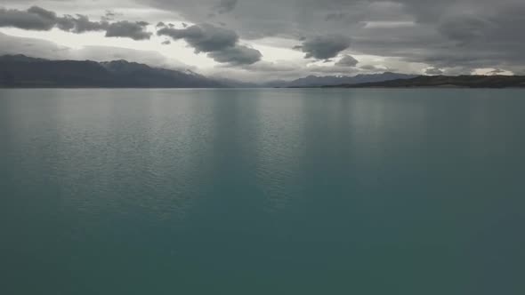 Lake Pukaki aerial