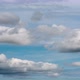 Summer Clouds Floating Across Blue Sky to Weather Change - VideoHive Item for Sale