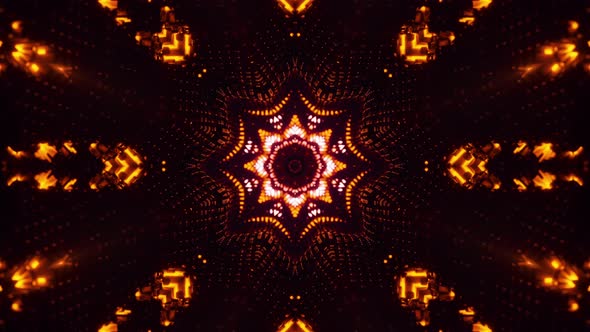 Orange Neon Motion Background Vj Loop alt