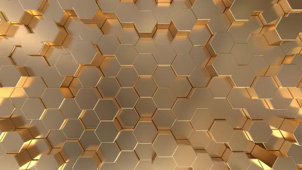 4K Gold Looped Background alt