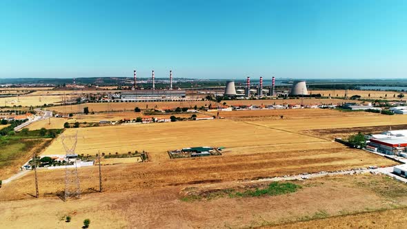 Nuclear Power Plant Production Clean Energy From Source Renewable Energy alt