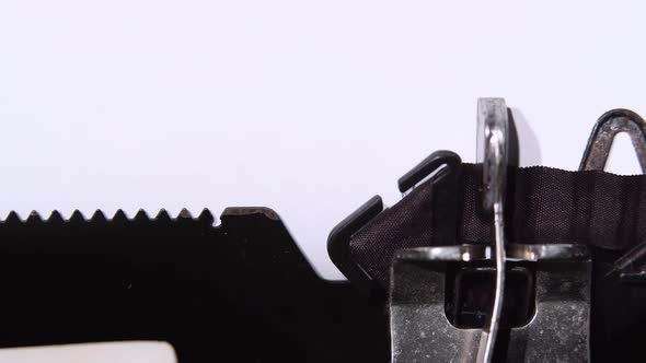 Word Is Just Merried , Printed on a Piece of Paper. Close Up alt