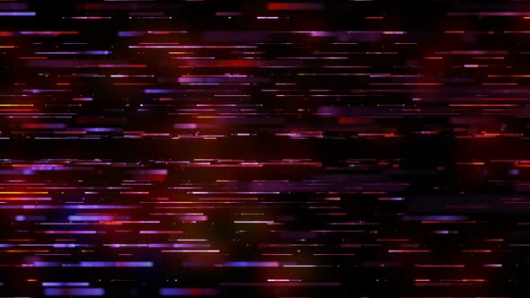 Colorful Particles Lines