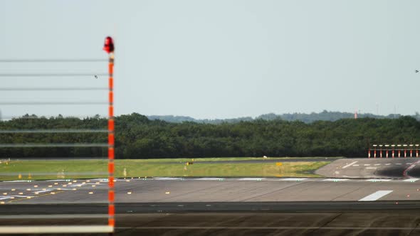 Runway Dusseldorf Airport