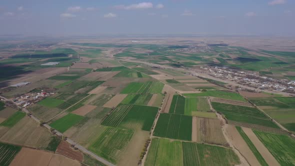 Sown areas Dron video 3 HD
