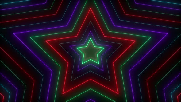 Neon Star Hypnotize