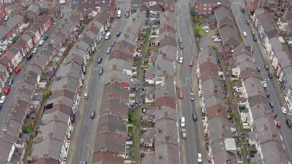 Houses and Streets of Liverpool close to Anfield alt