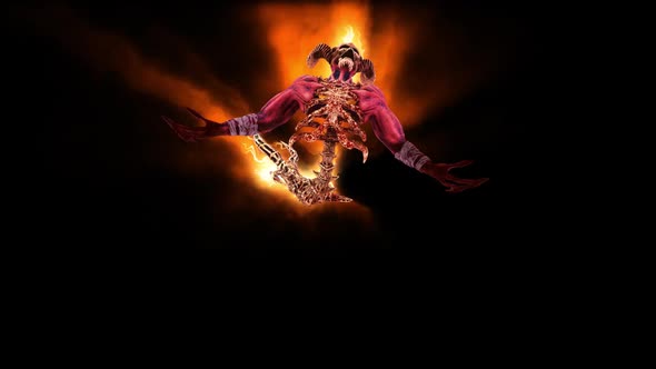 The Hell Creature VJ Loop alt