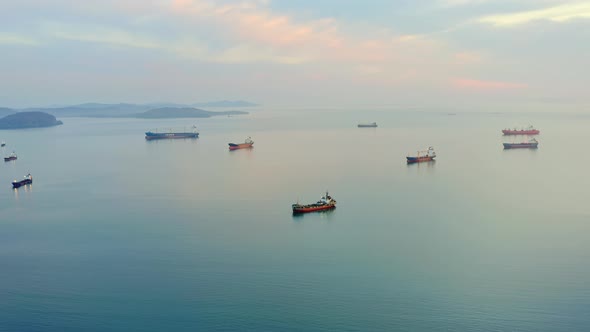 The Ships are Anchored in the Roadstead alt