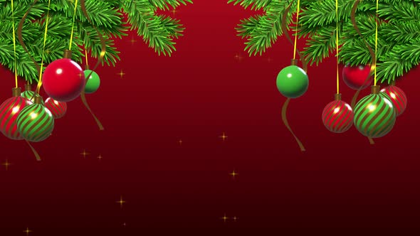 Christmas Decoration Background in 4K