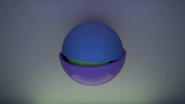 Abstract Spheres Looped Animation alt
