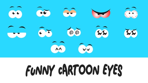 Funny Cartoon Eyes