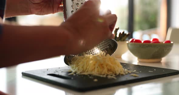 Grating cheese