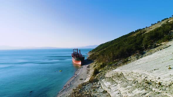 The Storm Washed the Vessel Ashore alt