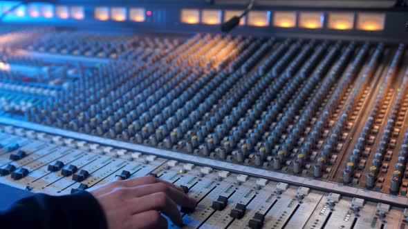 Soundboard Pads On TV Station