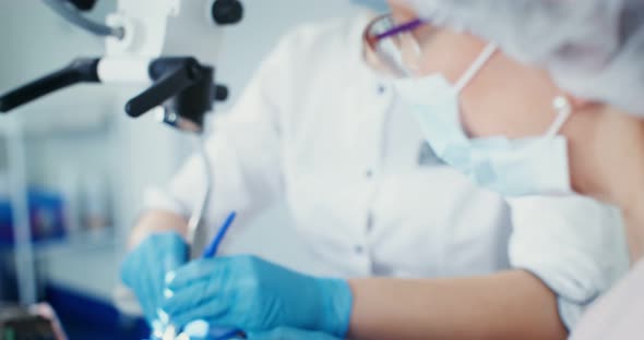 Dental Treatment in a Modern Dental Office alt