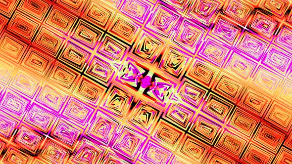 Kaleidoscope, mandala. 3d render music broadcast TV flashing, night club, music video vj pattern alt