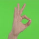 Showing Ok Sign Chroma Key - VideoHive Item for Sale