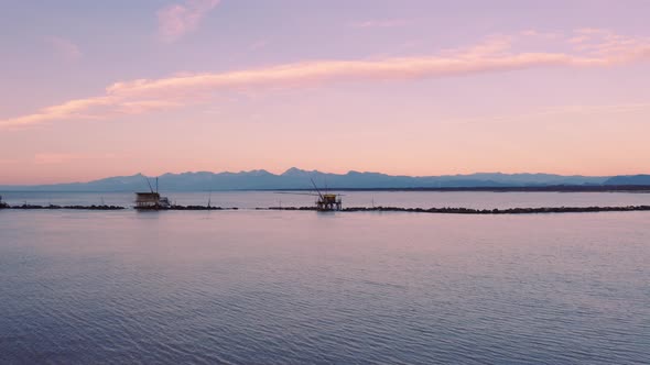 Fishing Houses on the River alt