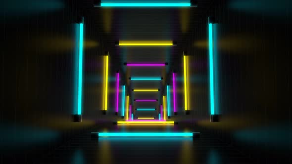 Neon Tunnel Loop