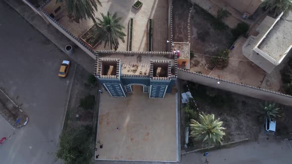 The ancient Ishtar gate - Iraq Hilla Governorate, the ancient city of Babylon alt