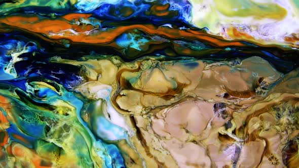 Psychedelic Cosmos Galaxy Paint Texture Background alt