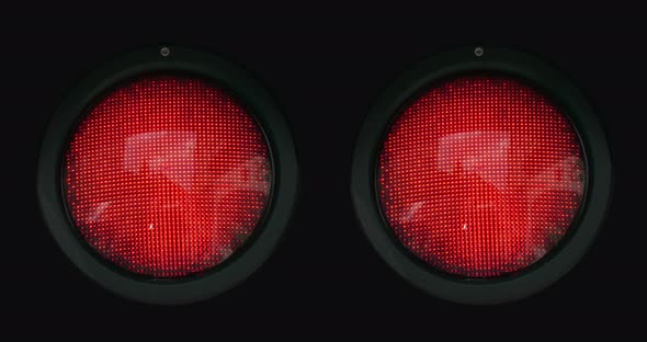 Traffic Light in Normandy, Real Time 4K