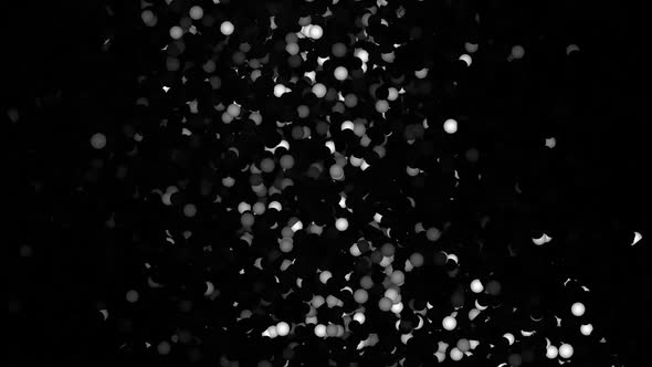 Glitter Vibrant Spheres Abstract Background Digital Rendering