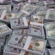 100 Dollar Banknote Bundles Scattered - VideoHive Item for Sale