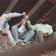 Multiethnic Young People Hanging Out in Skatepark - VideoHive Item for Sale