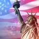 Statue Of Liberty Loop Background - VideoHive Item for Sale