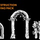 Arch Destruction &amp; Displacement 3D Mapping Pack - VideoHive Item for Sale