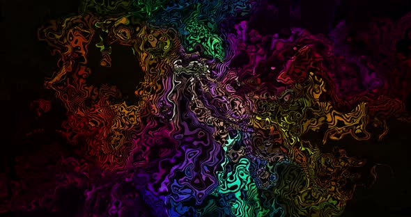 Abstract wavy colorful background motion graphic. alt