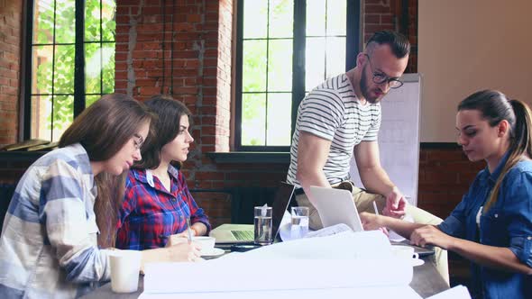 Young people at meeting alt