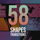 58 Shape Transitions Pack - VideoHive Item for Sale