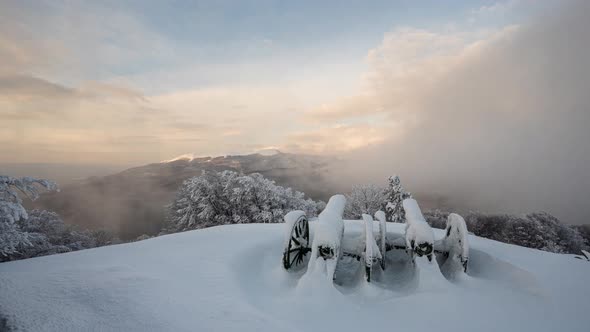 Old cannons at Shipka Monument alt