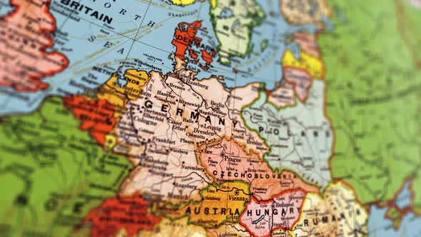 Germany On World Map alt