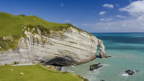 Cape Farewell in New Zealand alt