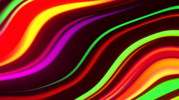 Fantasy colorful wavy abstract background