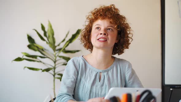 Colleagues during meeting at office alt