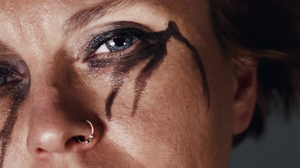 Melancholic Woman Is Looking 1 alt