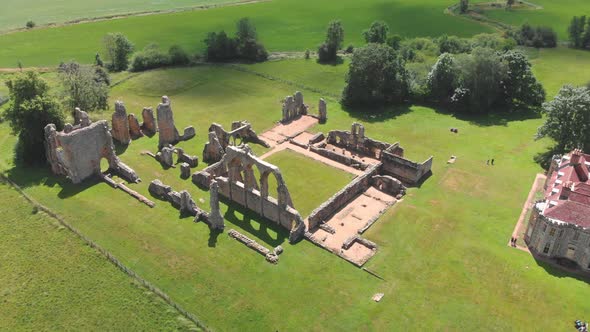 Ruins of Bayham Abbey, East Sussex, England, UK alt