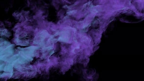 Fast Moving Colored Smoke