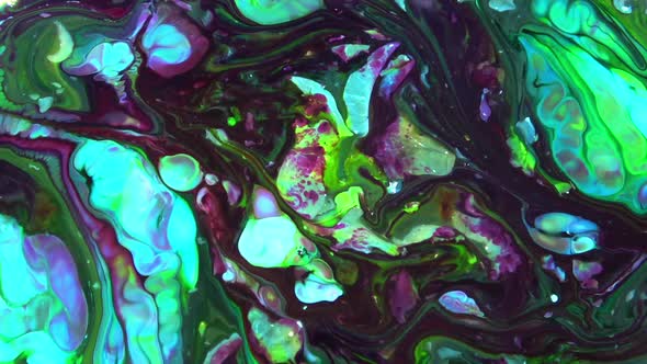 Abstract Colorful Ink Movements Spreads On Water Texture 31 alt