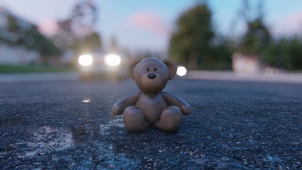 Lost Teddy Bear 