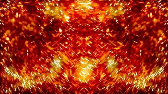 Golden Particles Explosion V14 alt