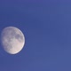 Daytime Moon With Clouds - VideoHive Item for Sale