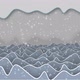Cartoon Snowy Sky and Sea - VideoHive Item for Sale