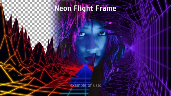 Neon Flight Frame